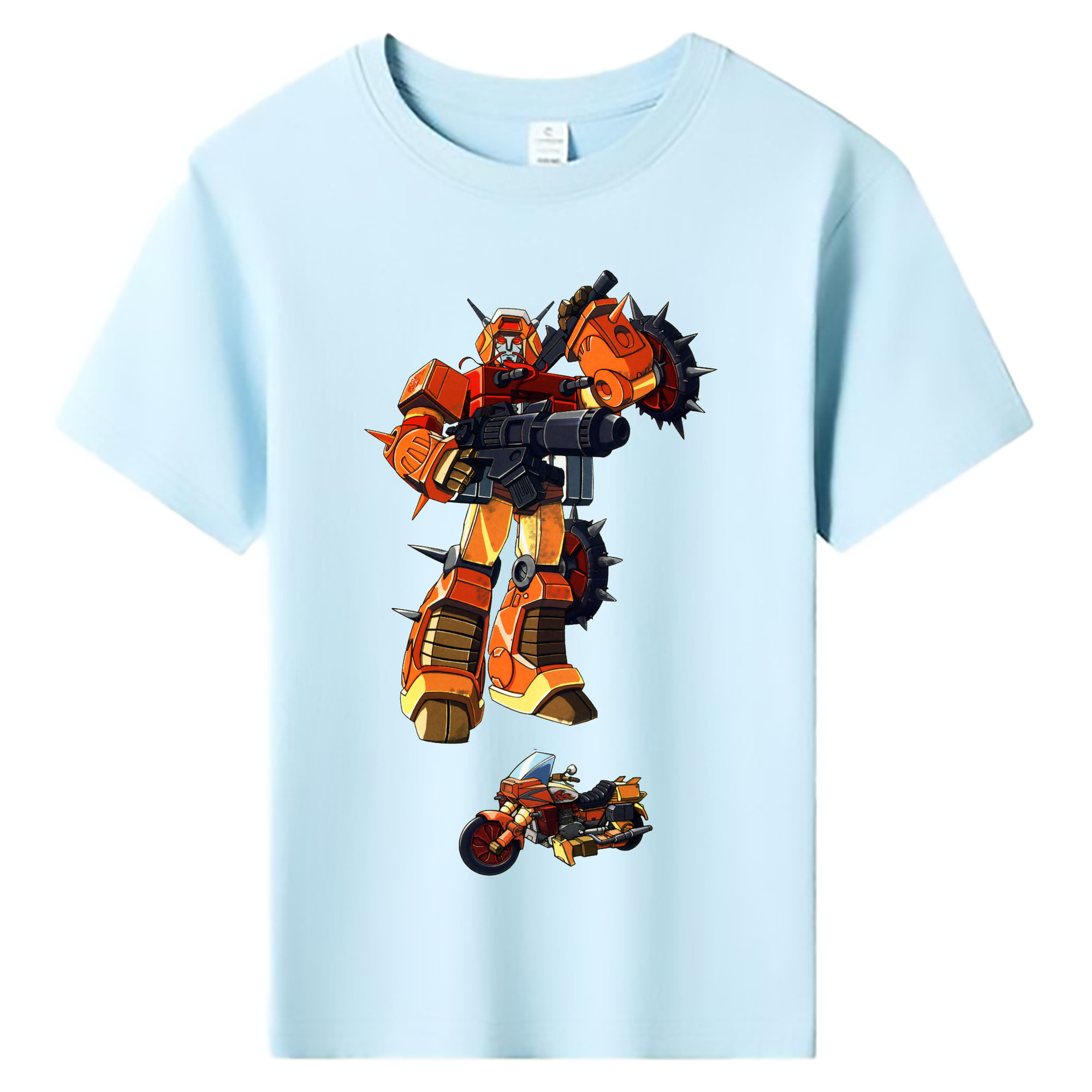 （画像用）  綿100％キッズTシャツ（フロントプリント）